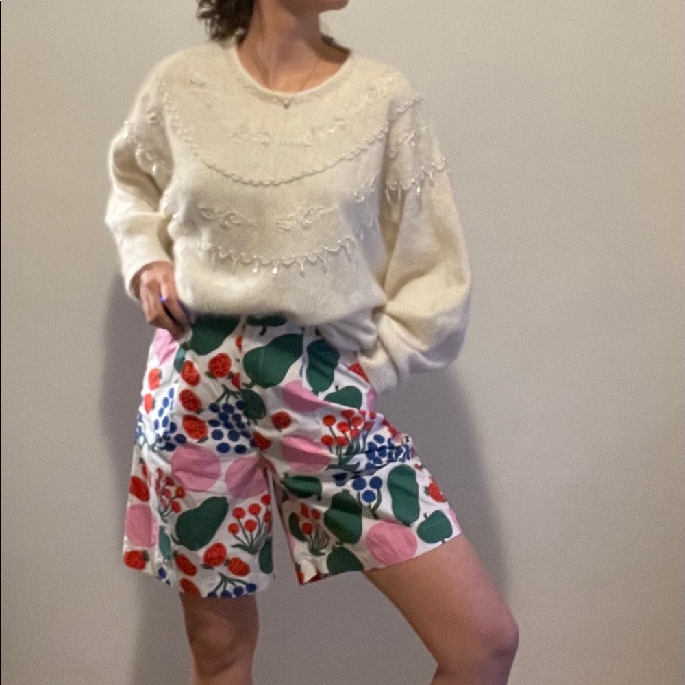 Vintage rabbit hair sweater